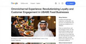 Omnichannel Experience: Revolutionizing Loyalty and Customer Engagement in UAE Food Businesses