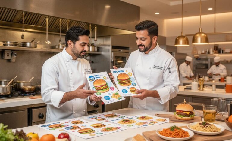 Crafting Irresistible Kids Menus for Family Dining Success in the UAE Food Scene